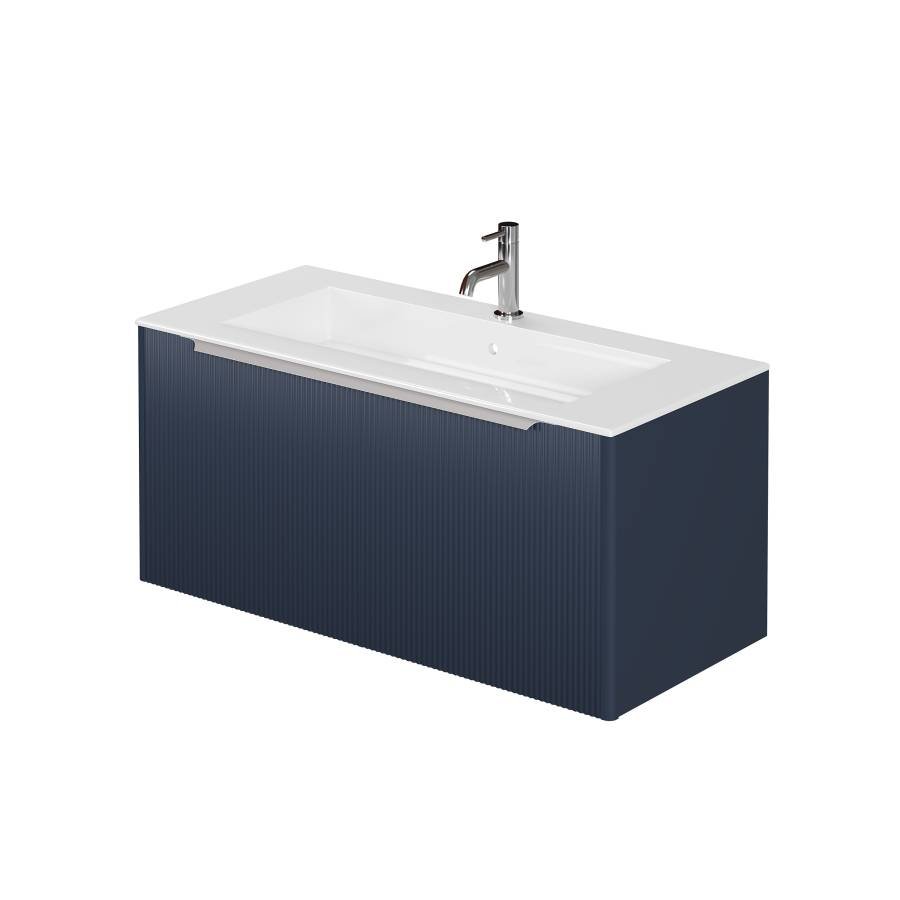 Тумба под раковину Creto Luna Blue 100 см 17-Bl100 Тумба под раковину Creto Luna Blue 100 см 17-Bl100