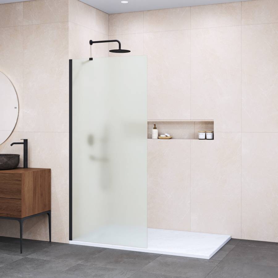 Душевая перегородка 60*195 RGW WA-102-B Чёрный/Матовое/6 мм (590-605) (Easy) Душевая перегородка 60*195 RGW WA-102-B Чёрный/Матовое/6 мм (590-605) (Easy)