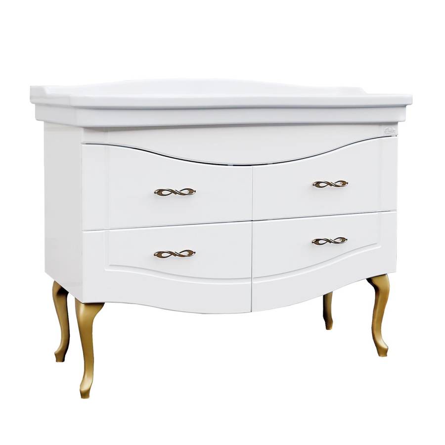 Тумба Onika Адель 105 напольная, белая (ум. Модерн 105) Тумба Onika Адель 105 напольная, белая (ум. Модерн 105)