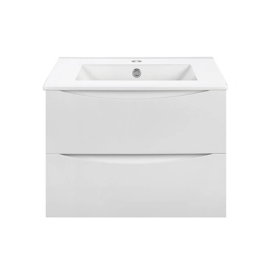 База под керамическую раковину Mia 700 подвесная, 2 выкатных ящика soft close, G.White База под керамическую раковину Mia 700 подвесная, 2 выкатных ящика soft close, G.White