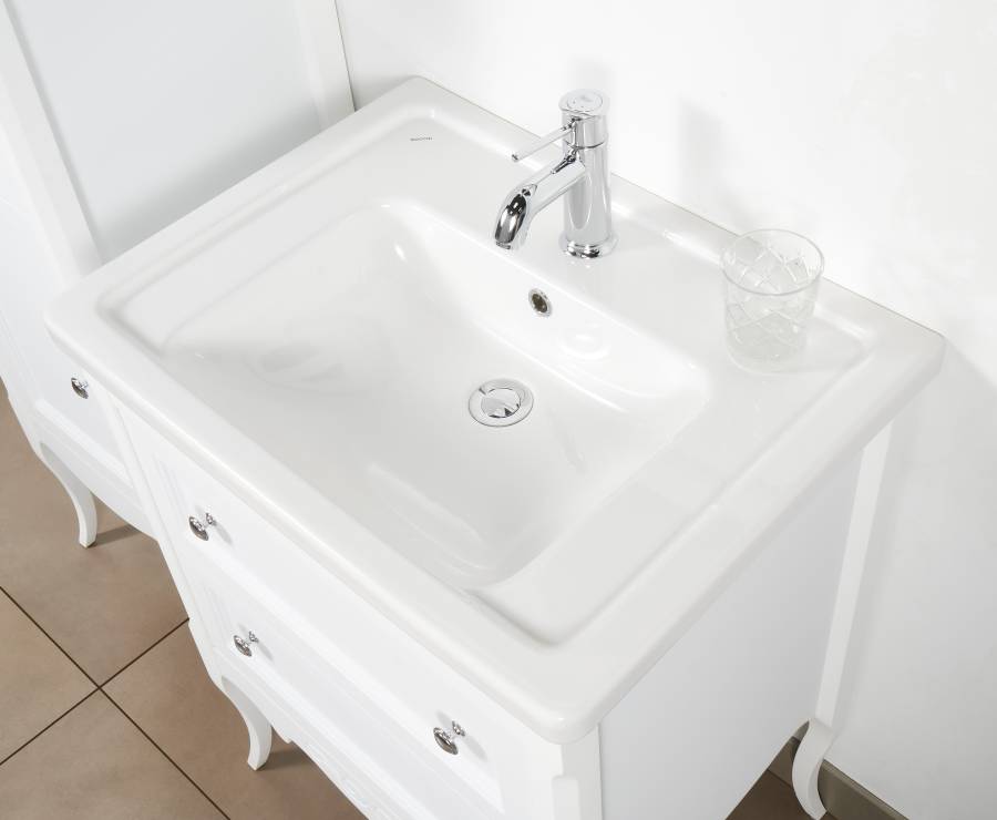 Тумба под раковину Creto Viva White 85 Тумба под раковину Creto Viva White 85