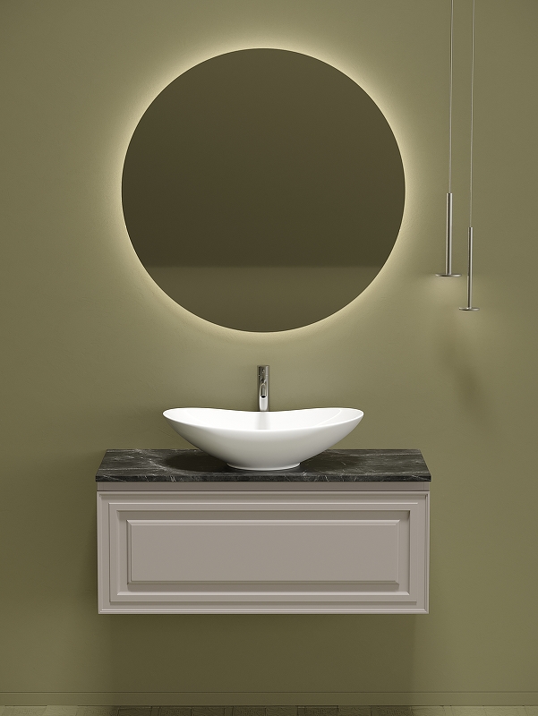 Тумба подвесная SANCOS Very 995х445х406, c одним  ящиком оснащенным доводчиками, Doha Soft , арт.VR100SM Тумба подвесная SANCOS Very 995х445х406, c одним  ящиком оснащенным доводчиками, Doha Soft , арт.VR100SM