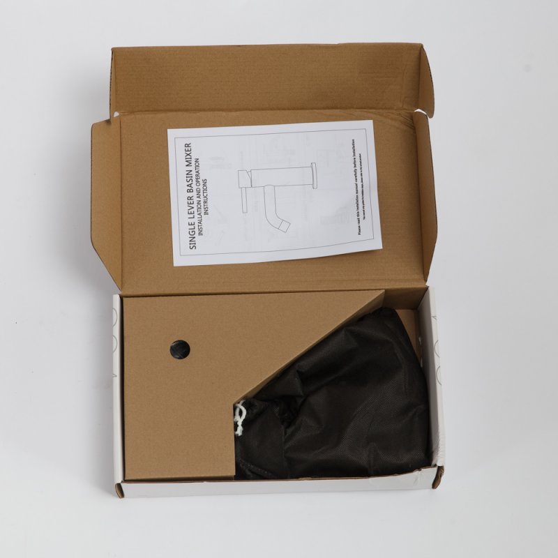 DELTA Смеситель для раковины без донного клапана, нержавеющая сталь, исполнение сатин DEL-LVM-IN DELTA Смеситель для раковины без донного клапана, нержавеющая сталь, исполнение сатин DEL-LVM-IN