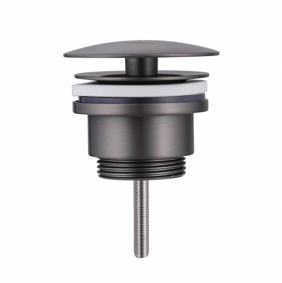 Донный клапан ABBER AF0012NG без перелива, фиксированный, никель Донный клапан ABBER AF0012NG без перелива, фиксированный, никель