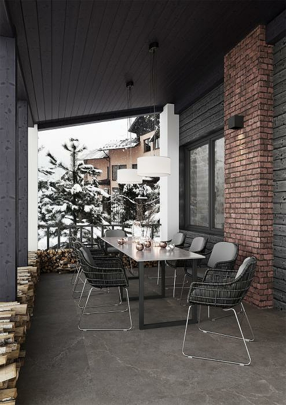 Керамогранит противоскользящий LIMESTONE NERO 60x60 ANTISLIP, Antislip 60x60 Керамогранит противоскользящий LIMESTONE NERO 60x60 ANTISLIP, Antislip 60x60