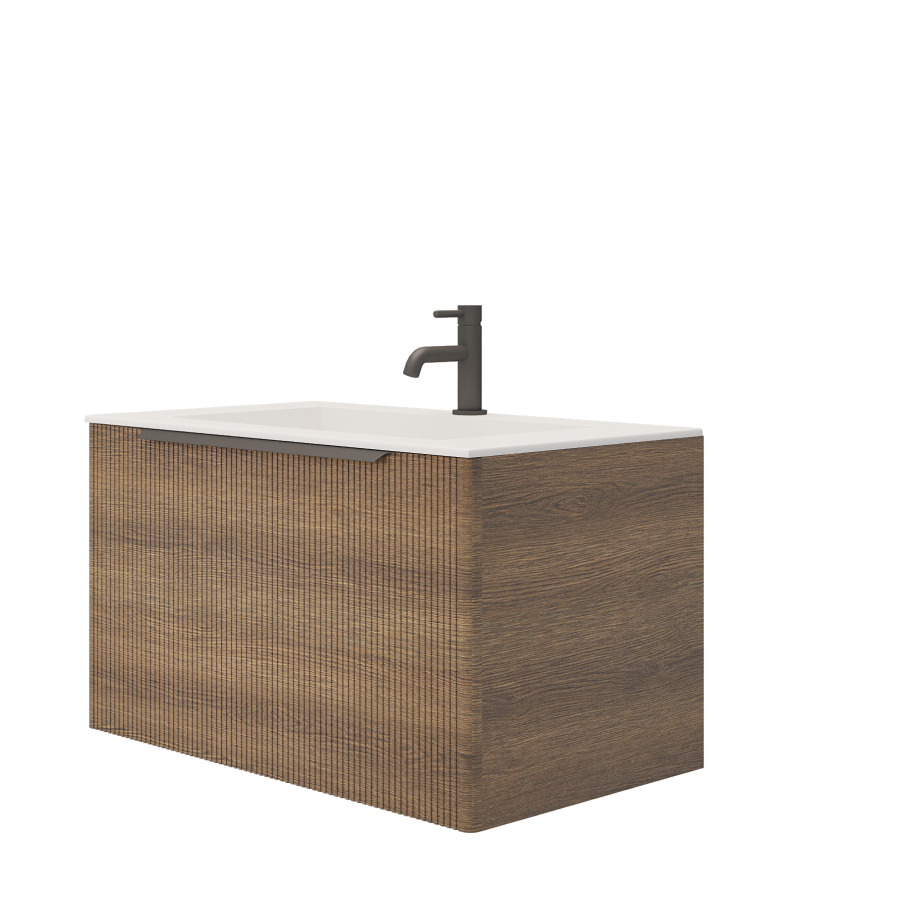 Тумба под раковину Creto Luna Wood 80 см 17-WD80 Тумба под раковину Creto Luna Wood 80 см 17-WD80