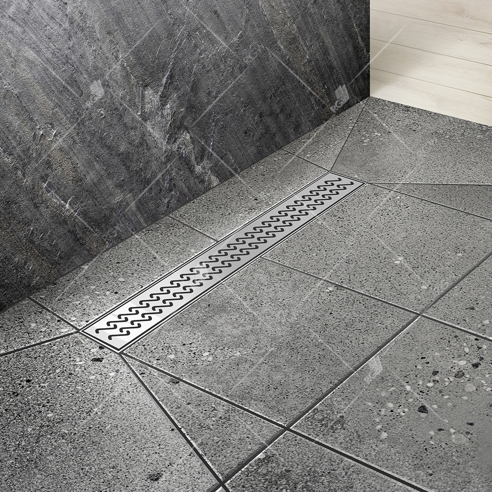 Душевой лоток RGW Shower Drain 07210780-01 800 с дизайн-решеткой Душевой лоток RGW Shower Drain 07210780-01 800 с дизайн-решеткой