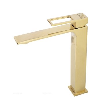 LUCE Смеситель для накладных раковин, без донного клапана, золото LUC-LMC-ORO-W0 LUCE Смеситель для накладных раковин, без донного клапана, золото LUC-LMC-ORO-W0