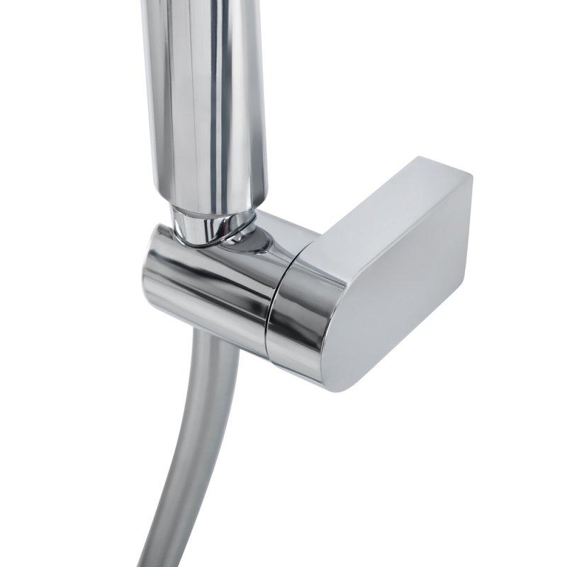 AURORA Смеситель для ванны и душа в комплекте с ручным душем, шлангом и держателем, хром AURORA-VASM-CRM AURORA Смеситель для ванны и душа в комплекте с ручным душем, шлангом и держателем, хром AURORA-VASM-CRM