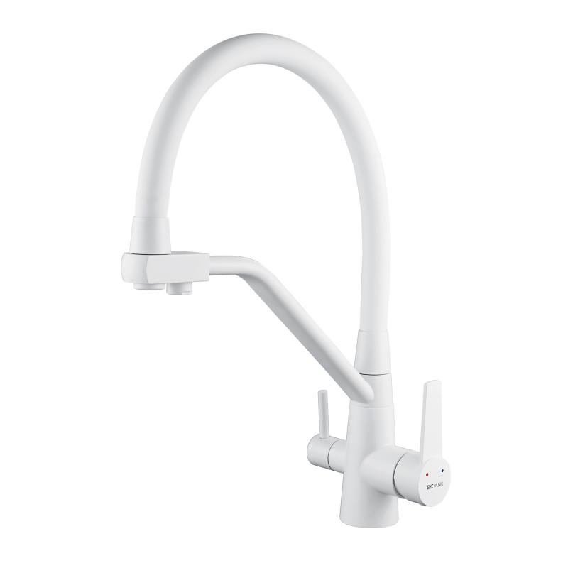 Смеситель для кухни с гибким изливом Shevanik S968 S968C Смеситель для кухни с гибким изливом Shevanik S968 S968C