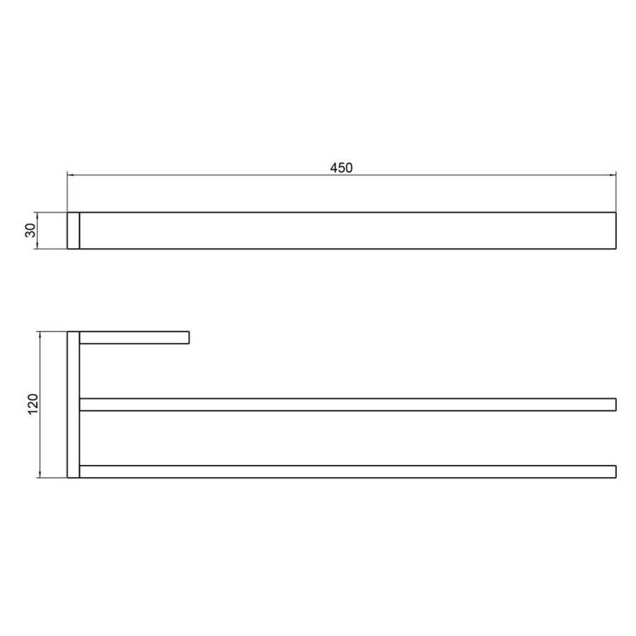 Полотенцедержатель двойной Timo Petruma 15252/17 золото матовое Полотенцедержатель двойной Timo Petruma 15252/17 золото матовое