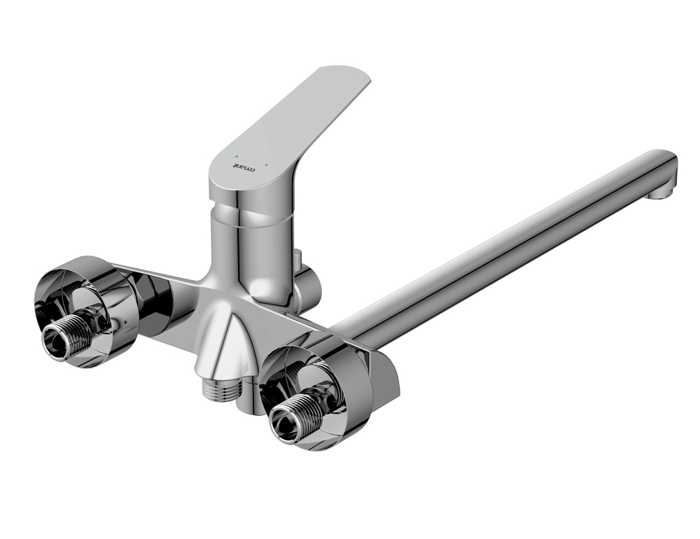 Смеситель для ванны FLAVIS с длинным изливом Смеситель для ванны FLAVIS с длинным изливом