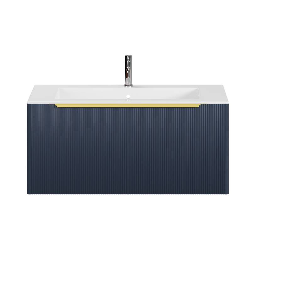 Тумба под раковину Creto Luna Blue 100 см 17-Bl100 Тумба под раковину Creto Luna Blue 100 см 17-Bl100