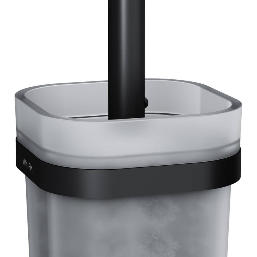 A8F33322 Func Стойка с туалетной щеткой, черный A8F33322 Func Стойка с туалетной щеткой, черный