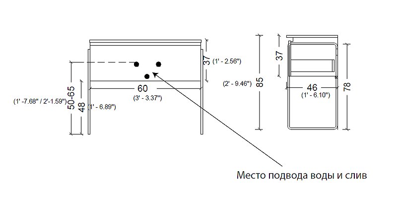 Тумба без раковины Vallessi 60*46см КАШЕМИР матовый, 1 полка 837-060-C Boheme Тумба без раковины Vallessi 60*46см КАШЕМИР матовый, 1 полка 837-060-C Boheme