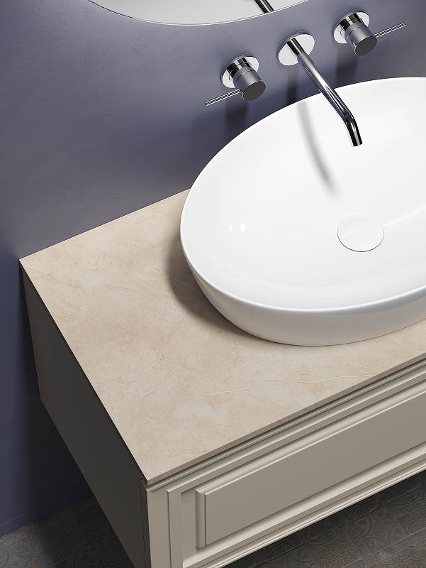 Тумба подвесная SANCOS Very 995х445х406, c одним  ящиком оснащенным доводчиками, Beige Soft , арт.VR100CE Тумба подвесная SANCOS Very 995х445х406, c одним  ящиком оснащенным доводчиками, Beige Soft , арт.VR100CE