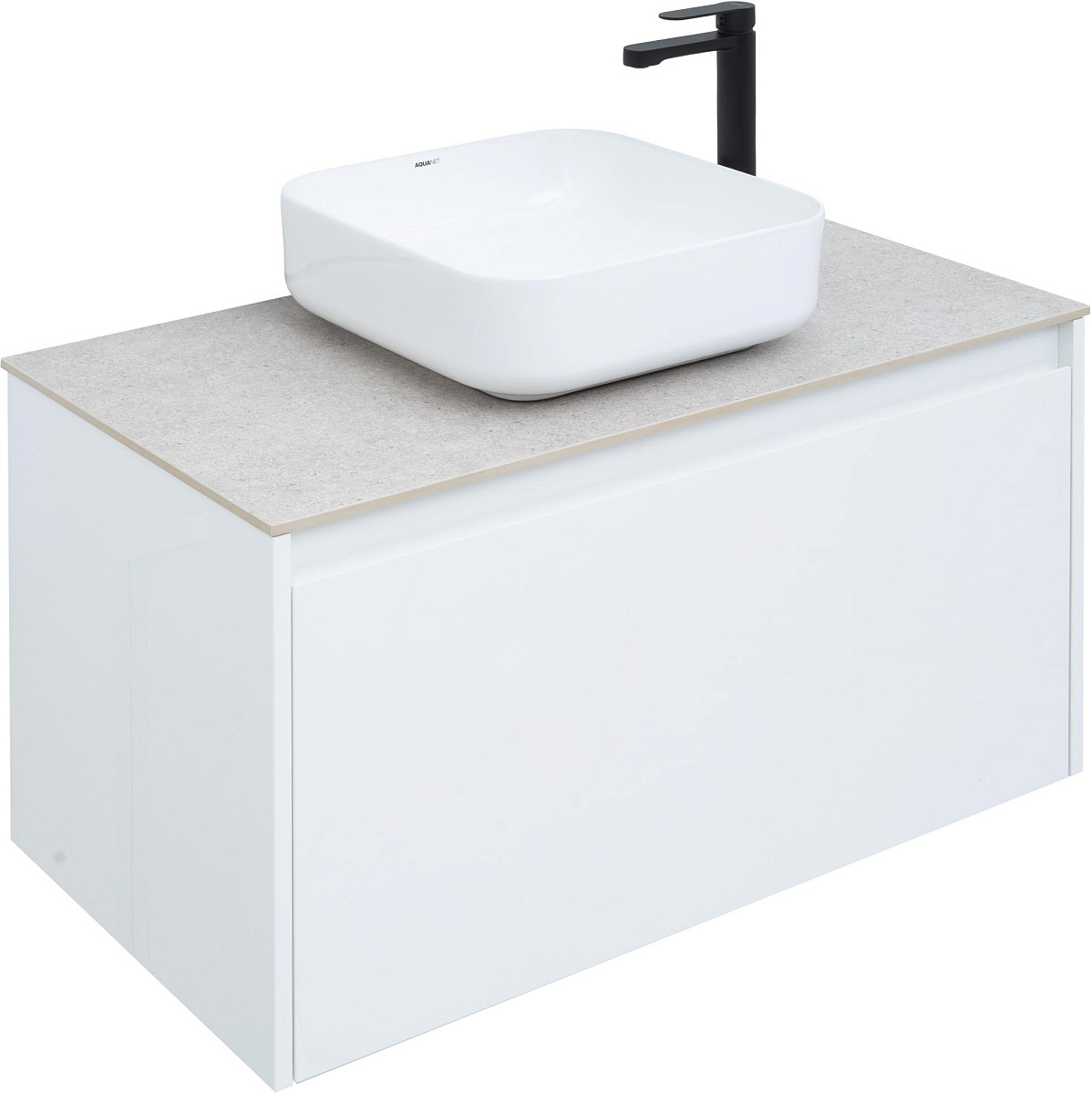 Тумба под раковину Aquanet Nova Lite 90 белый (1 ящик) Тумба под раковину Aquanet Nova Lite 90 белый (1 ящик)