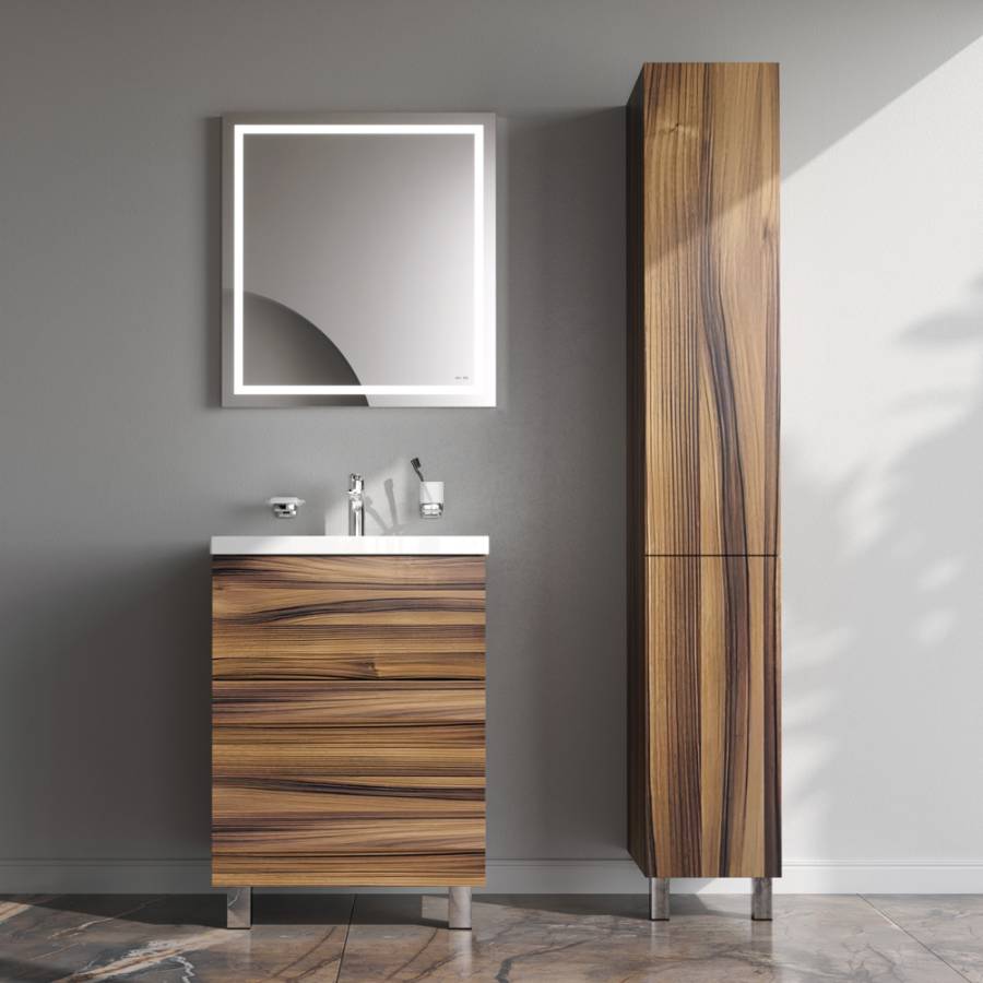 База под раковину, напольная, 60 см, 2 ящика, орех M90FSX0602HF База под раковину, напольная, 60 см, 2 ящика, орех M90FSX0602HF