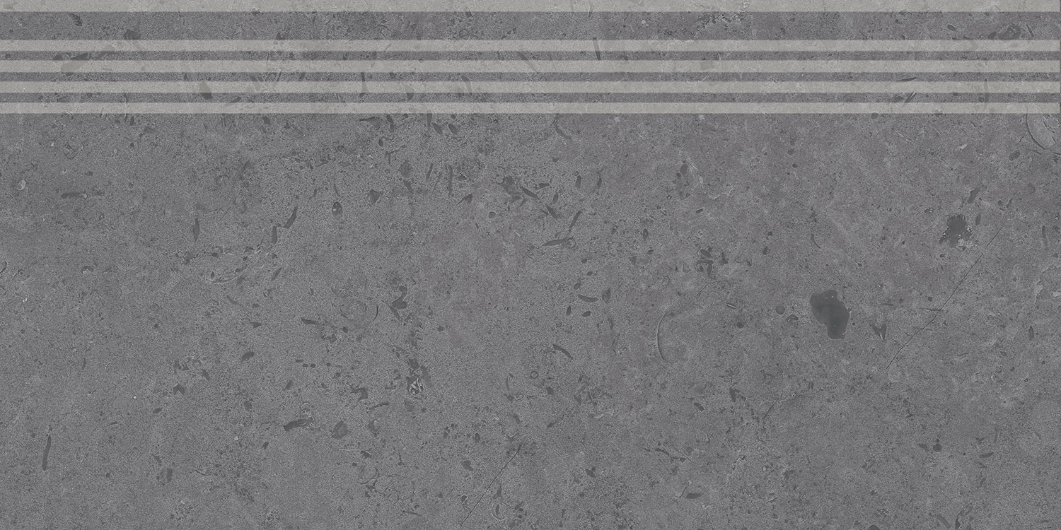 Ступень Про Лаймстоун серый темный натуральный обрезной 30x60x0,9 Ступень Про Лаймстоун серый темный натуральный обрезной 30x60x0,9