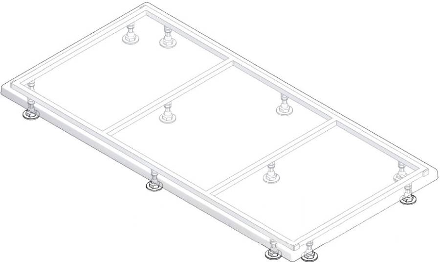 Каркас для поддона Creto Ares, Scala, Etna 160x90 Каркас для поддона Creto Ares, Scala, Etna 160x90