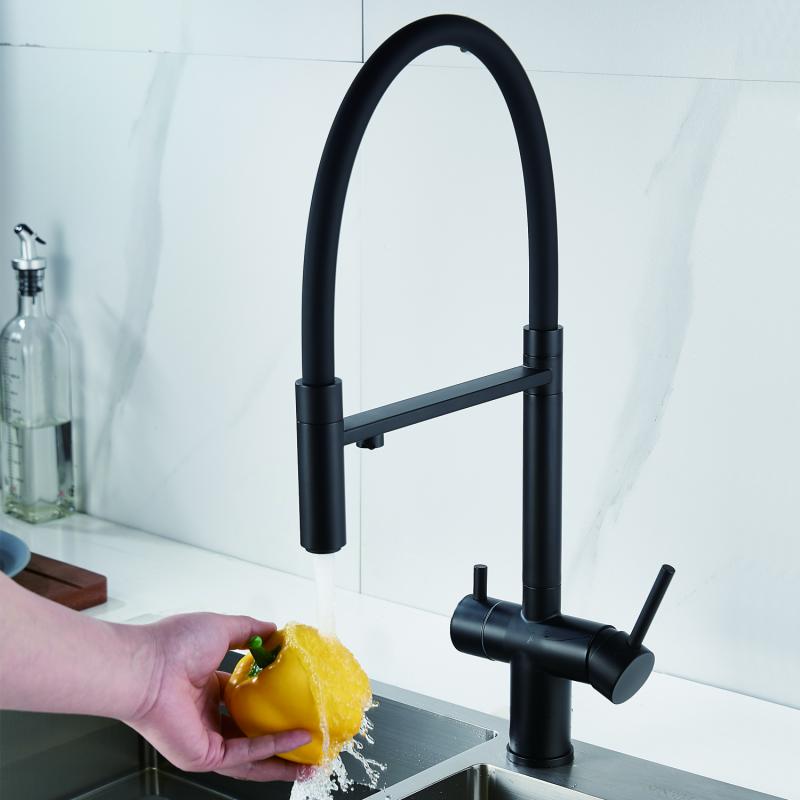 Смеситель для кухни с гибким изливом Shevanik S178 S178H Смеситель для кухни с гибким изливом Shevanik S178 S178H