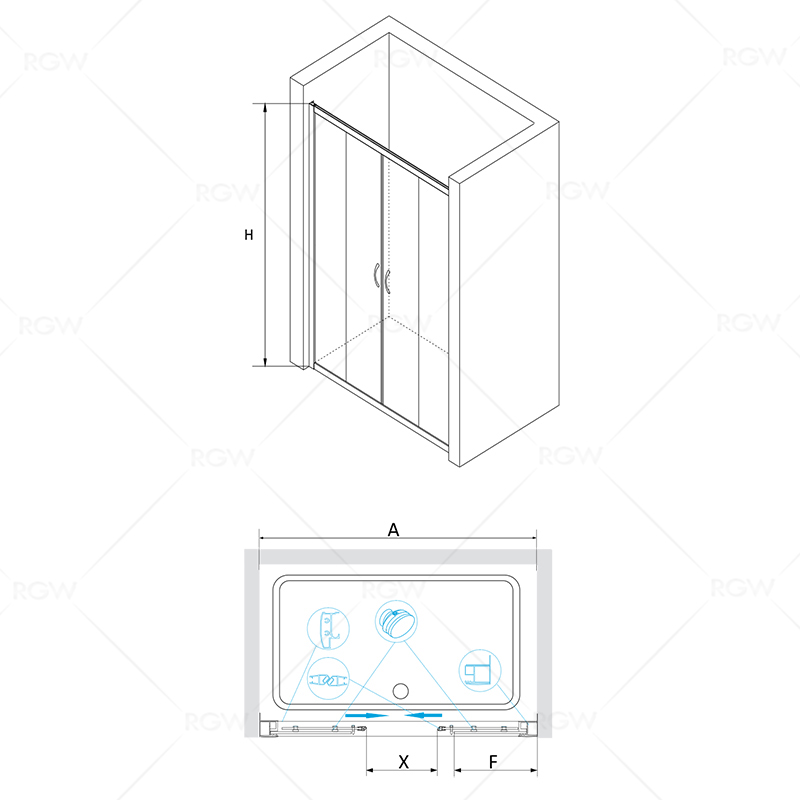 Душевая дверь RGW Passage PA-11 120 01081112-11 профиль Хром стекло прозрачное Душевая дверь RGW Passage PA-11 120 01081112-11 профиль Хром стекло прозрачное