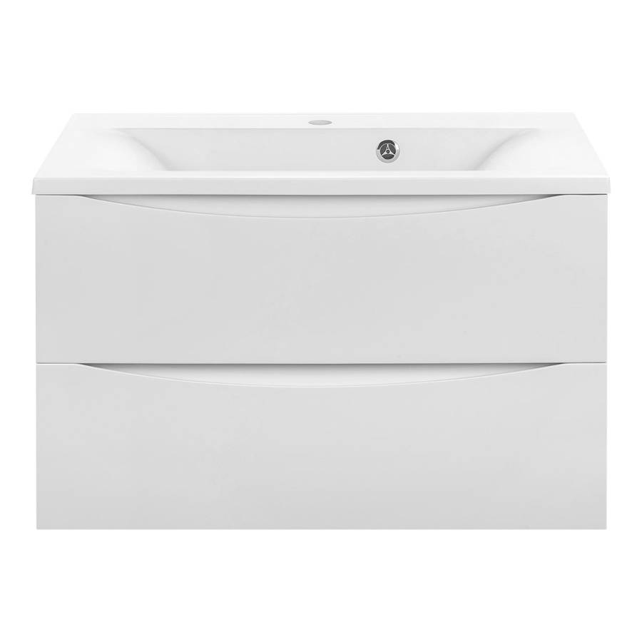 База под раковину Mia 800 подвесная, 2 выкатных ящика soft close, G.White База под раковину Mia 800 подвесная, 2 выкатных ящика soft close, G.White