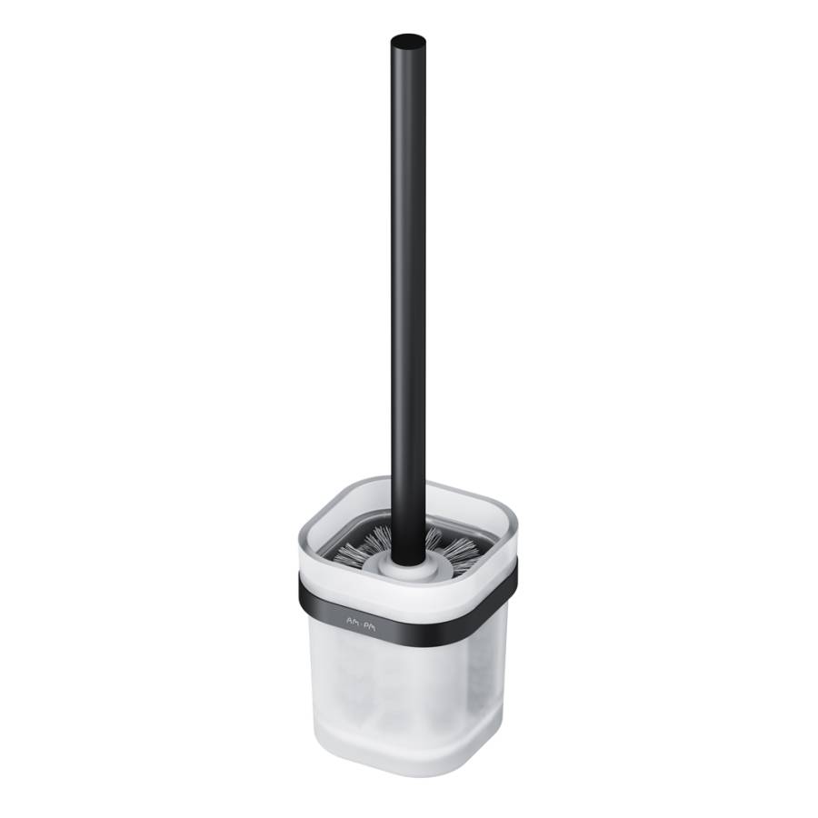 A8F33322 Func Стойка с туалетной щеткой, черный A8F33322 Func Стойка с туалетной щеткой, черный
