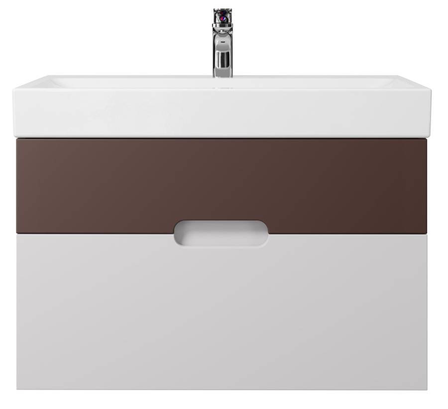 Тумба под раковину Creto Malibu Chocolate Soft 80 Тумба под раковину Creto Malibu Chocolate Soft 80