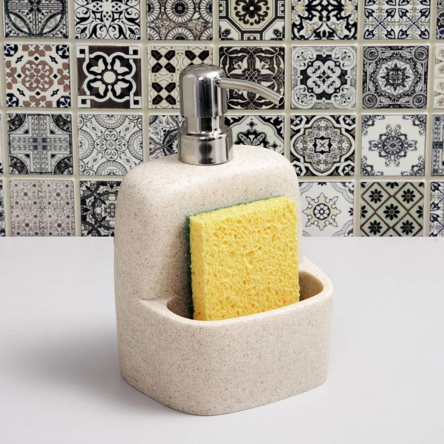 K-8499 Дозатор с емкостью для губки K-8499 Дозатор с емкостью для губки