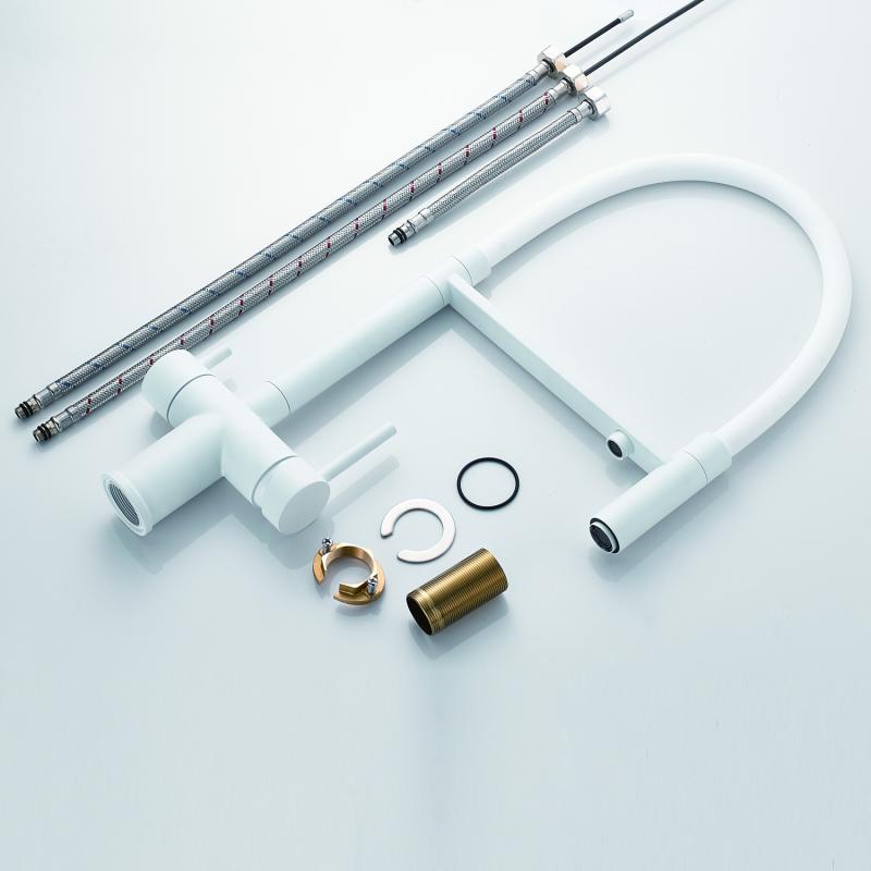 Смеситель для кухни с гибким изливом Shevanik S178 S178C Смеситель для кухни с гибким изливом Shevanik S178 S178C