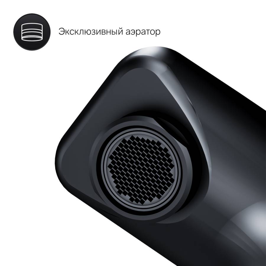 F85A10522 X-Joy TouchReel Смеситель д/ванны/душа Нажимной, чёрный F85A10522 X-Joy TouchReel Смеситель д/ванны/душа Нажимной, чёрный
