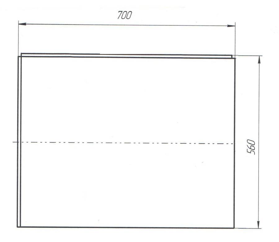Панель боковая FLAT 70 R Панель боковая FLAT 70 R