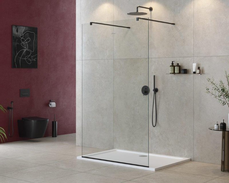 LIBERTA-L-2-80-120-C-Cr Душевая перегородка с возможностью двустороннего входа 800x1200x1950 мм LIBERTA-L-2-80-120-C-Cr Душевая перегородка с возможностью двустороннего входа 800x1200x1950 мм