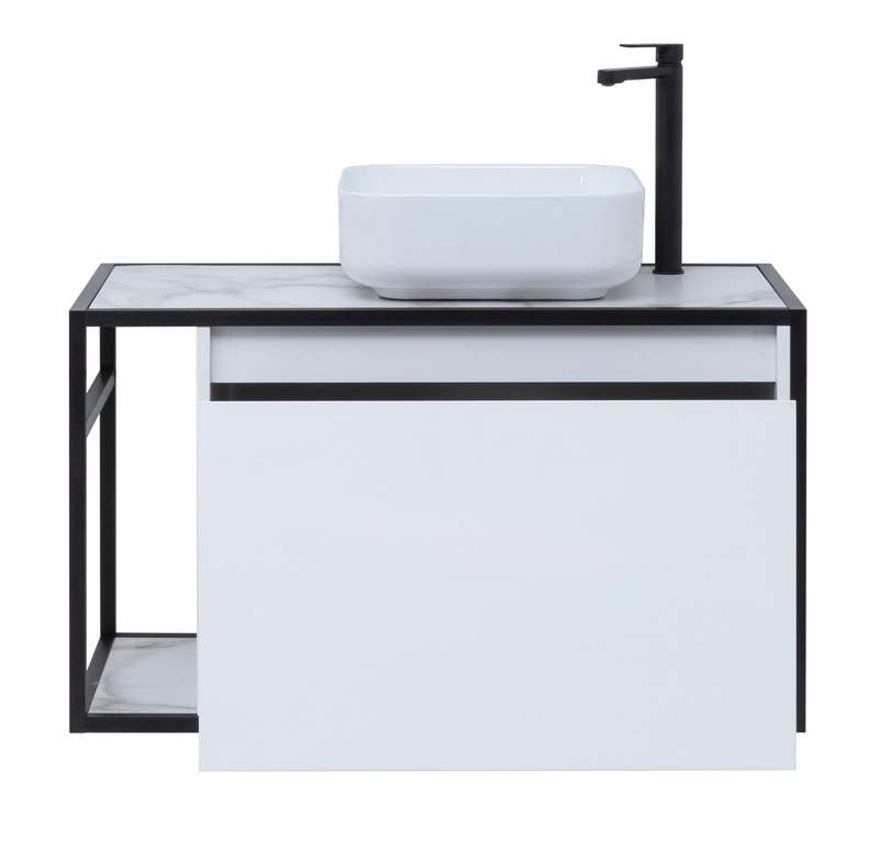 Тумба под раковину Aquanet Nova Lite Loft 90 R белый Тумба под раковину Aquanet Nova Lite Loft 90 R белый