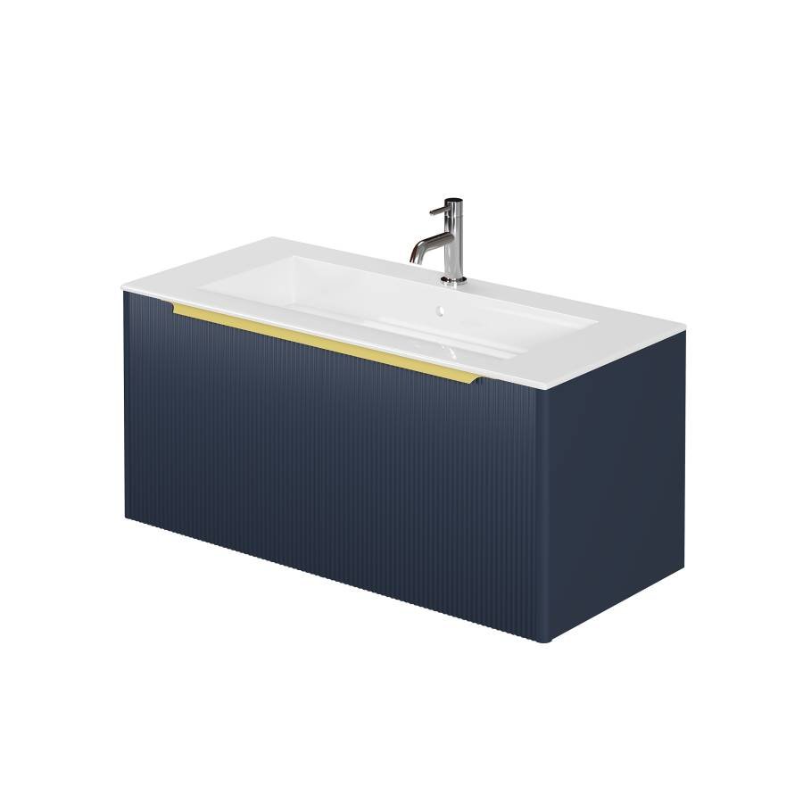 Тумба под раковину Creto Luna Blue 100 см 17-Bl100 Тумба под раковину Creto Luna Blue 100 см 17-Bl100