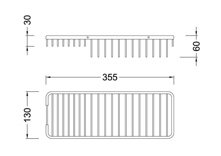 Полка Timo Nelson 150079/00 chrome Полка Timo Nelson 150079/00 chrome