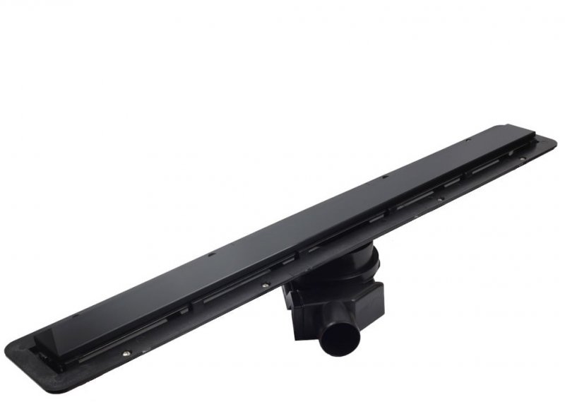 13701205 Душевой лоток Pestan Confluo Frameless Line 750 Black Glass Исполнение: Черный  13701205 Душевой лоток Pestan Confluo Frameless Line 750 Black Glass Исполнение: Черный