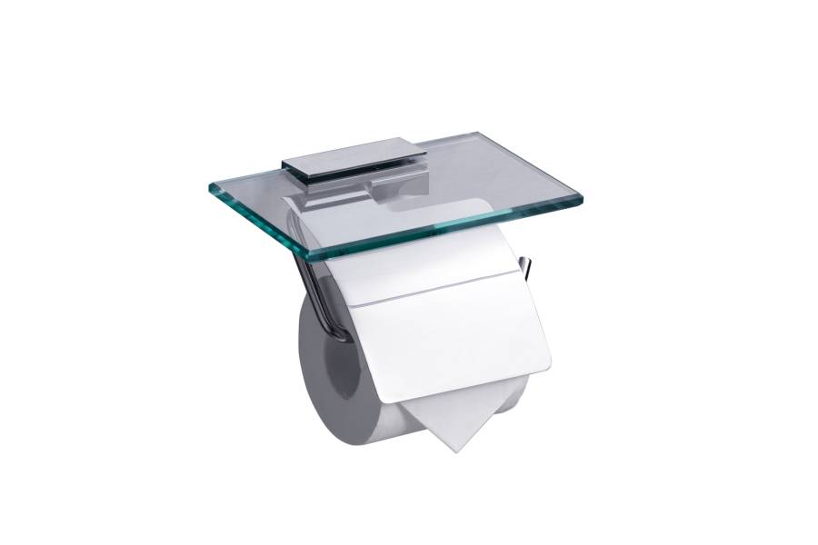 Держатель туалетной бумаги с полкой RUSH Edge (ED77131) Держатель туалетной бумаги с полкой RUSH Edge (ED77131)