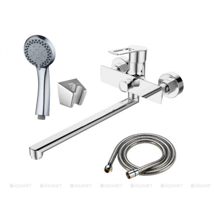 Смеситель для ванны/душа Agger Brave A2321100 с душевым набором Смеситель для ванны/душа Agger Brave A2321100 с душевым набором