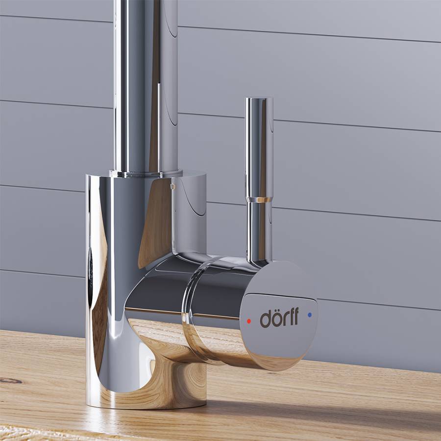 D3007500 Logic кухонный смеситель вытягивающимся изливом Logic, хром D3007500 Logic кухонный смеситель вытягивающимся изливом Logic, хром