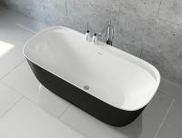 Акриловая ванна Aquanet Family Fine 170x78 95778 Matt Finish (панель Black matte)