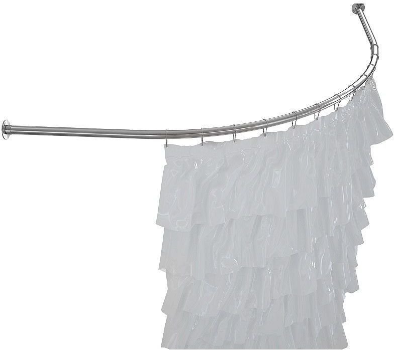 Карниз для ванны Aquanet Lyra полукруглый 150х100 Карниз для ванны Aquanet Lyra полукруглый 150х100