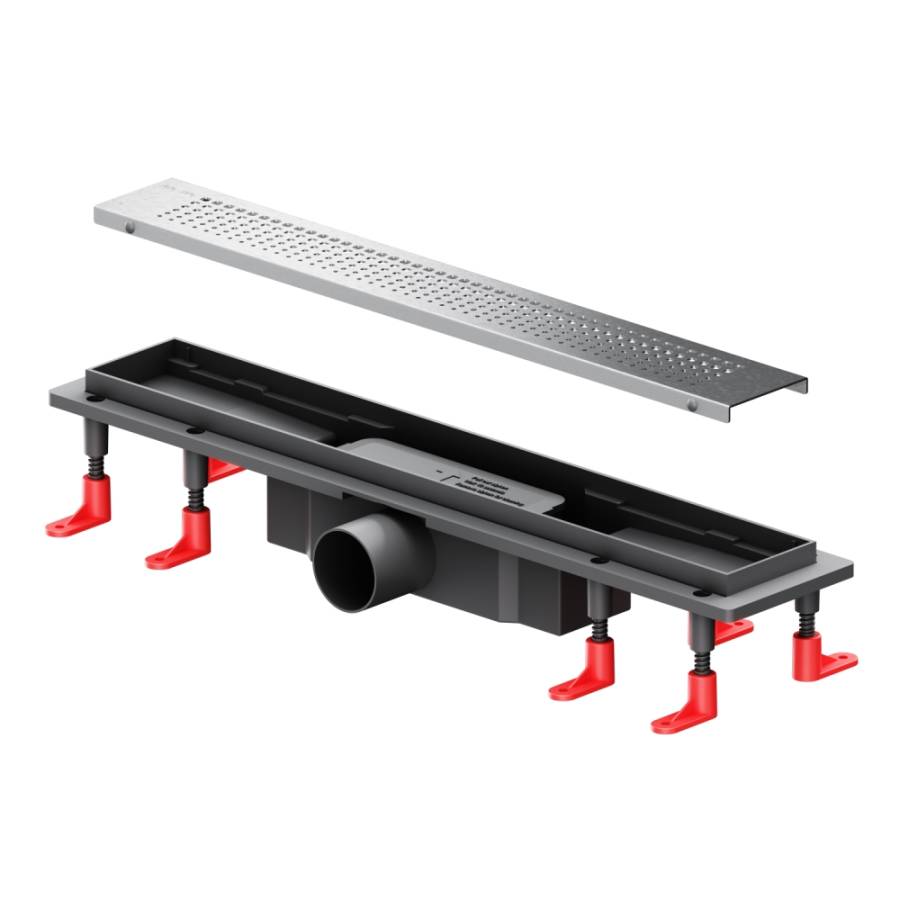 W02SC-P11-050-01SB PrimeFlow Трап для душа линейный универс затвор Cut Gradient 50см цвет сталь мат W02SC-P11-050-01SB PrimeFlow Трап для душа линейный универс затвор Cut Gradient 50см цвет сталь мат