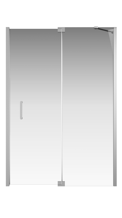 Душевая дверь Creto Tenta 123-WTW-140-C-CH-8 стекло прозрачное EASY CLEAN, профиль хром, 140х200 см Душевая дверь Creto Tenta 123-WTW-140-C-CH-8 стекло прозрачное EASY CLEAN, профиль хром, 140х200 см