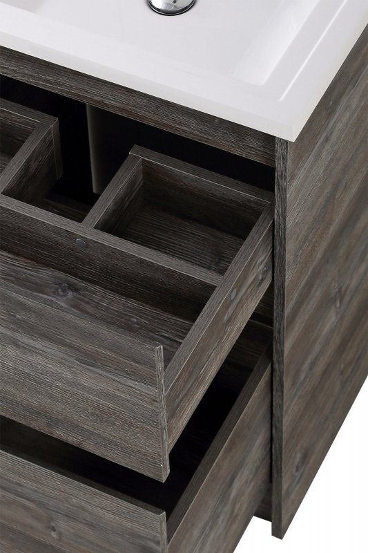 Тумба с раковиной напольная BelBagno KRAFT-LVD-58/120-L Pino Pasadena, раковина белая Тумба с раковиной напольная BelBagno KRAFT-LVD-58/120-L Pino Pasadena, раковина белая