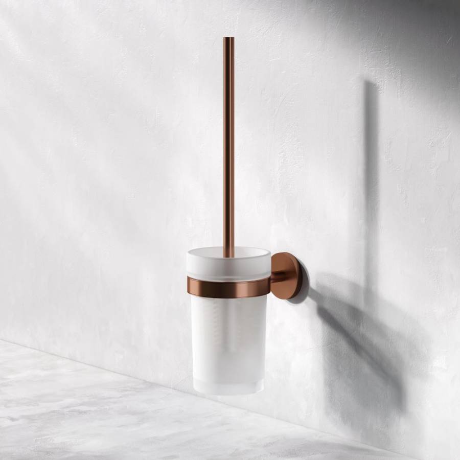 Стойка с туалетной щеткой, розовое золото A85A33344 Стойка с туалетной щеткой, розовое золото A85A33344