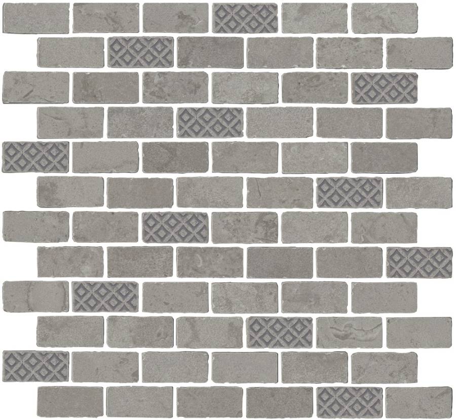 Декор 3 мозаичный MBD011 Про Лаймстоун Антика серый матовый 30см*32см*9мм (1уп/5шт/)., шт Декор 3 мозаичный MBD011 Про Лаймстоун Антика серый матовый 30см*32см*9мм (1уп/5шт/)., шт