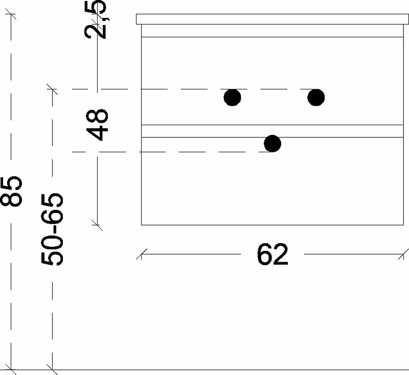 Тумба CAPOLDA 65 dark wood 849-065-D Boheme Тумба CAPOLDA 65 dark wood 849-065-D Boheme