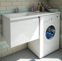 Тумба подвесная под умывальник Dallas Luxe 1200х482 1 ящик (ШхГхВ) 548х476х430 Тумба подвесная под умывальник Dallas Luxe 1200х482 1 ящик (ШхГхВ) 548х476х430